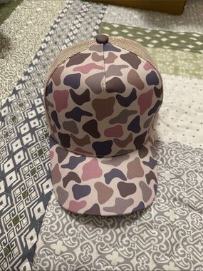Birdie Women's Pink Camo Trucker Hat
